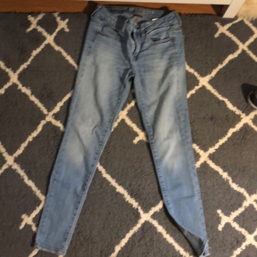 american eagle jeans. they work fine.